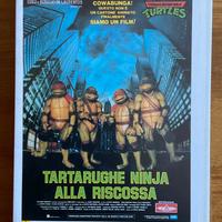 Tartarughe ninja alla riscossa VHS  1990