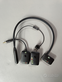 Radio microfono per smartphone o videocamera