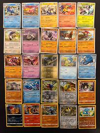 100 Carte pokemon holo, reverse