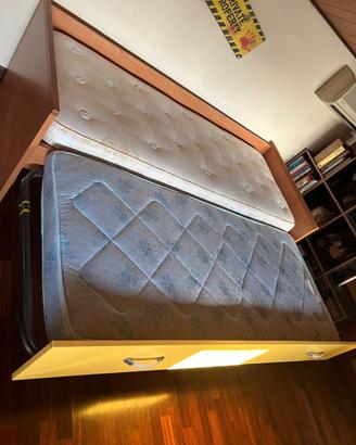 Letto a due piazze apribile