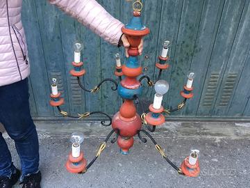 Lampadario in stile provenzale