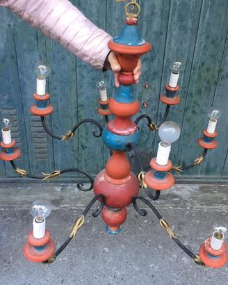 Lampadario in stile provenzale