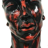 Statua Scultura Viso Desing in Resina 50cm