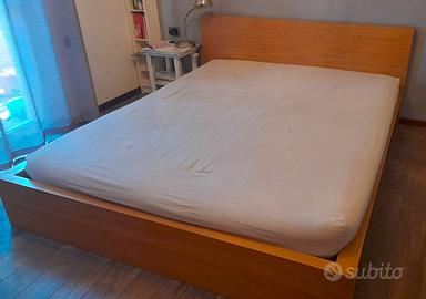 Letto matrimoniale + rete + materasso