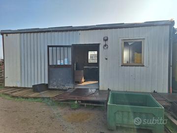 Container uso ufficio - coibentato - finestrato -