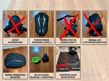 Accessori moto da viaggio