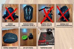 Accessori moto da viaggio