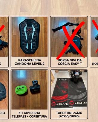 Accessori moto da viaggio
