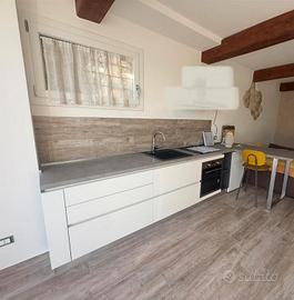 Cucina nuova moderna.