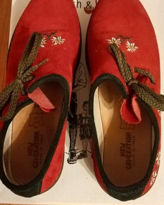 Scarpe tirolesi donna n. 38 (originali tedesche)