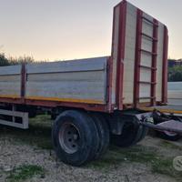 Bartoletti Rimorchio 2 assi con sponde