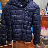 Piumino con cappuccio 12 13 anni 158cm