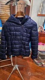 Piumino con cappuccio 12 13 anni 158cm
