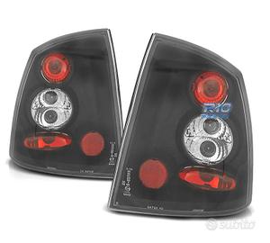 FANALI OPEL ASTRA G 2P 4P 97-04 FONDO NERO LOOK LE