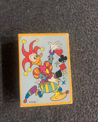 Nuovo mazzo da 54 carte modiano 60esimo Topolino