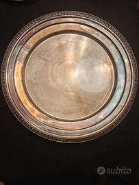 Vassoio vintage silverplate