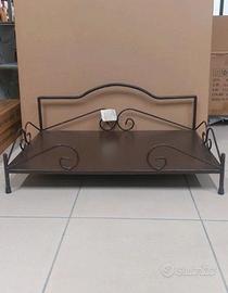 Lettino per animali in ferro battuto