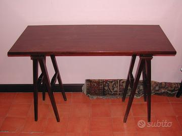 Tavolo da viaggio mogano 800 inglese