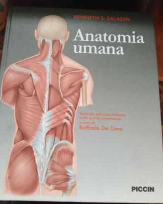 Anatomia umana. Piccin.Kenneth S. Saladin