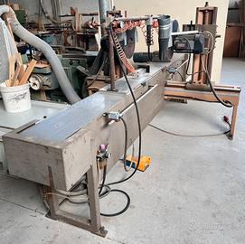 Macchinari per legno, squadratrice doppia