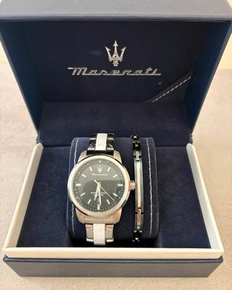 Orologio Maserati + Bracciale in acciaio