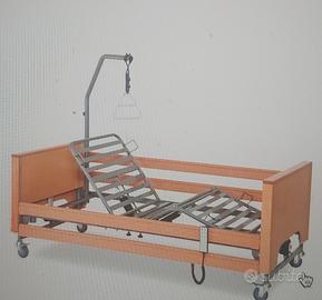 letto elettrico con protezioni laterali