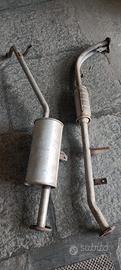 marmitta  completa Suzuki Santana 410