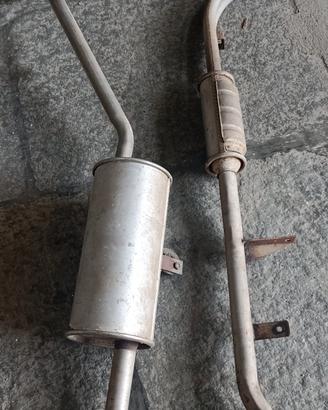 marmitta  completa Suzuki Santana 410
