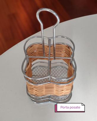cestino porta posate 