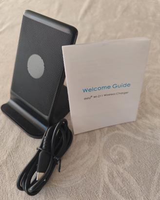 caricatore wireless a induzione da 15W