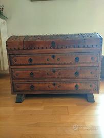 Baule/cassettiera artigianato spagnolo