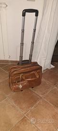 borsa trolley  in pelle