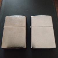 2 zippo  cromati. -  usati