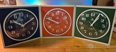 3 orologi da parete Ritz Italora 
