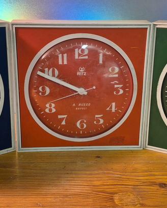 3 orologi da parete Ritz Italora 