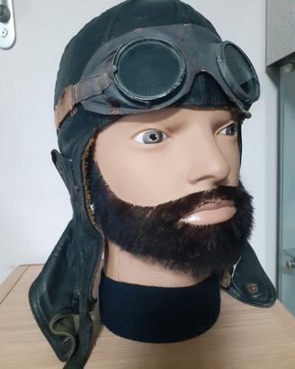 Militaria- Cuffia Motociclista Wehrmacht