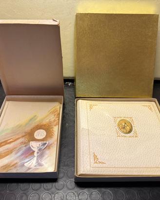 Album foto+Libro ricordo Prima Comunione e Cresima