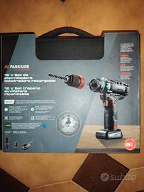 Trapano avvitatore parkside performance 12V 80nm 