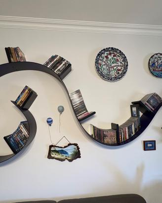 Bookworm blu cobalto 11 reggilibri