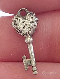 charm chiave cuore Pandora
