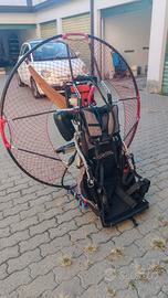 PARAMOTORE SKY 110 CARBON  + casco radio e vele