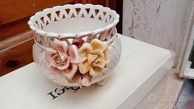 Vaso vintage  cachepot  Este Ceramiche+omaggio 