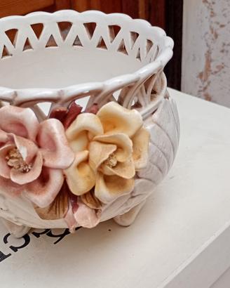 Vaso vintage  cachepot  Este Ceramiche+omaggio 