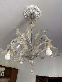 Lampadario in Vetro di Murano Classico Veneziano