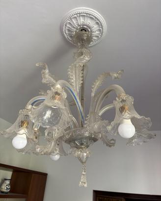Lampadario in Vetro di Murano Classico Veneziano