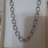 collana maglia acciaio 