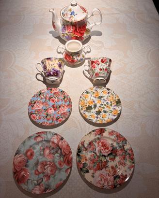 Servizio da te porcellana Bone China Staffordshire