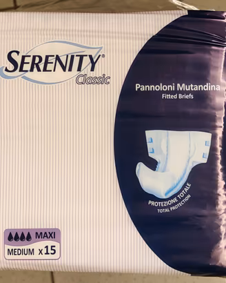 Pannoloni per adulti taglia M + Traverse