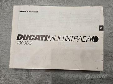 Manuale uso  Ducati Multistrada 1000 DS