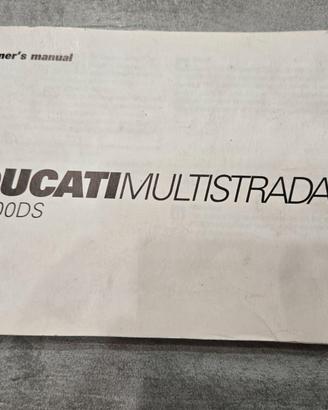 Manuale uso  Ducati Multistrada 1000 DS